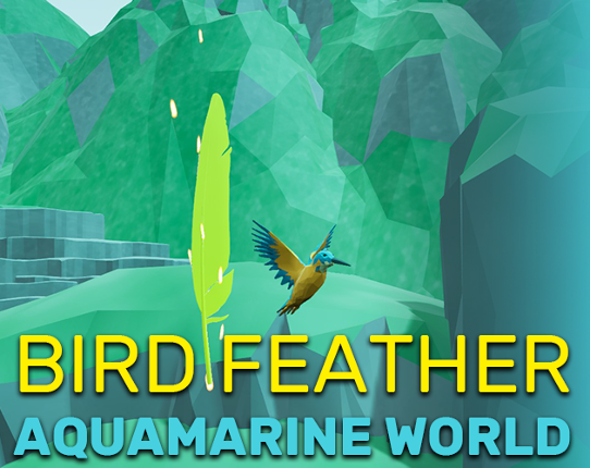 Bird Feather: Aquamarine World Image