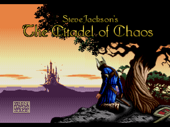 La Citadelle du Chaos *Megadrive* Game Cover