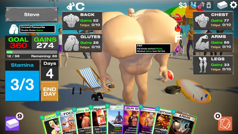 GET YOKED: Extreme Bodybuilding screenshot