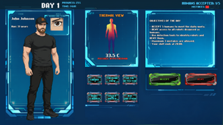 Human or AI? (Global Game Jam 2026) Image