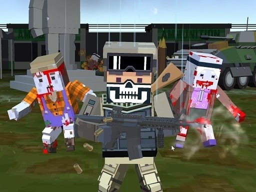 Games like Pixel multiplayer survival zombie