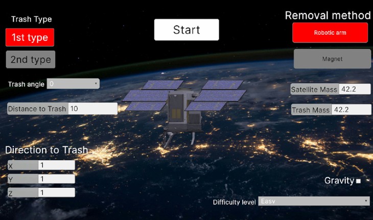 Space Debris Removal Image