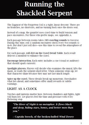 The Shackled Serpent screenshot