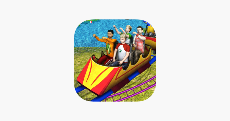 Theme Park Roller Coaster Ride Game Cover