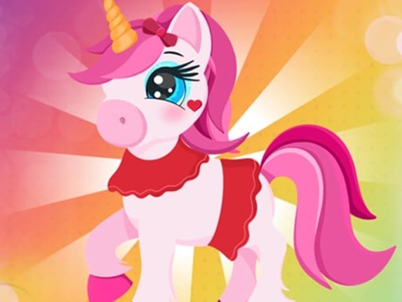 Unicorn Beauty Salon Game Cover