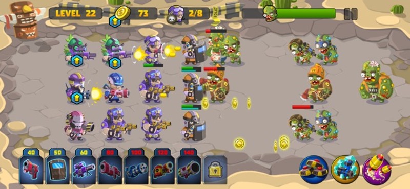Army vs. Zombies screenshot