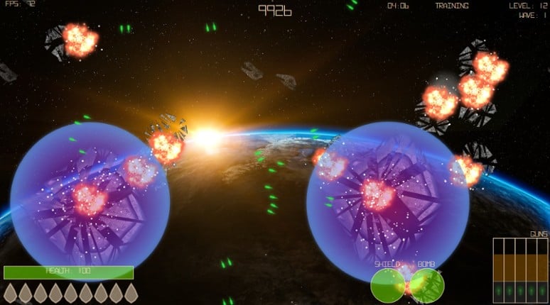 Asteroids screenshot