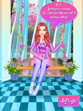 Beauty Girl Spring Fashion screenshot