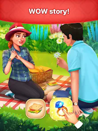 X Garden Relax Match 3 Design Image