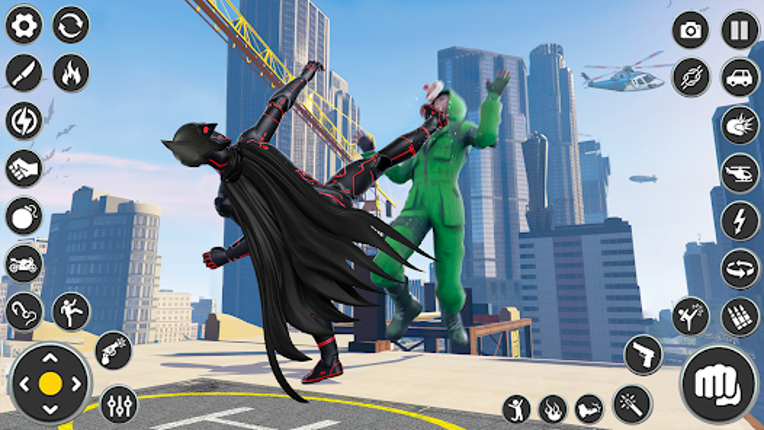 Flying Spider Rope- Hero Games screenshot