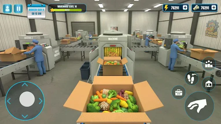 Food process Factory simulator screenshot