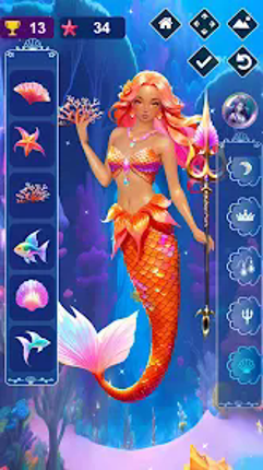 Mermaid Princess dress up screenshot