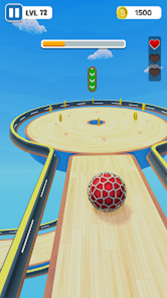 Skyball Run Rolling Ball Game screenshot