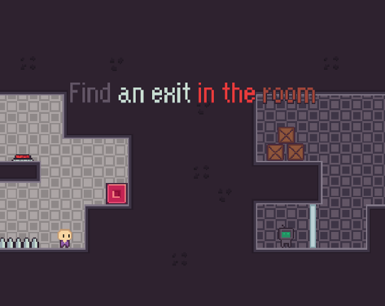 Find an exit the room Image