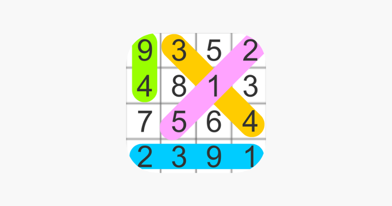 Hidden Numbers Math Game Game Cover