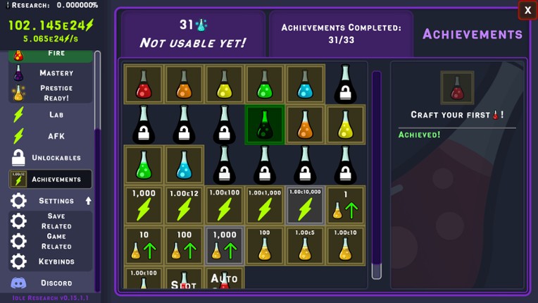 Idle Research screenshot