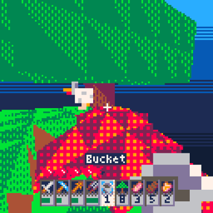 Linecraft - A Minecraft Demake Image