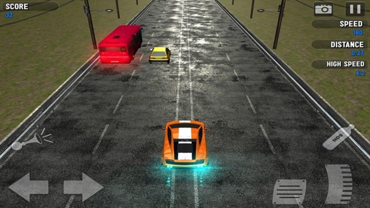 Racing Traffic Car Tubor screenshot