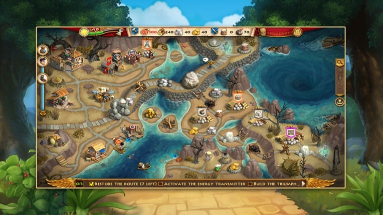 Roads Of Rome: Portals Collector's Edition screenshot