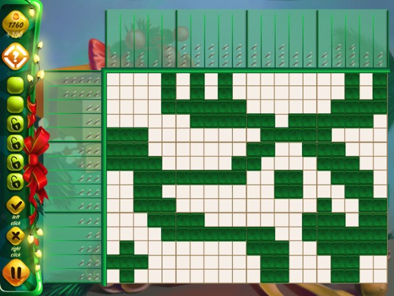 Santa's Toy Factory Nonograms screenshot