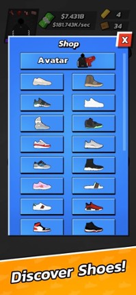 Sneaker Clicker 2 screenshot