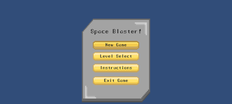 Space Blaster! Game Cover