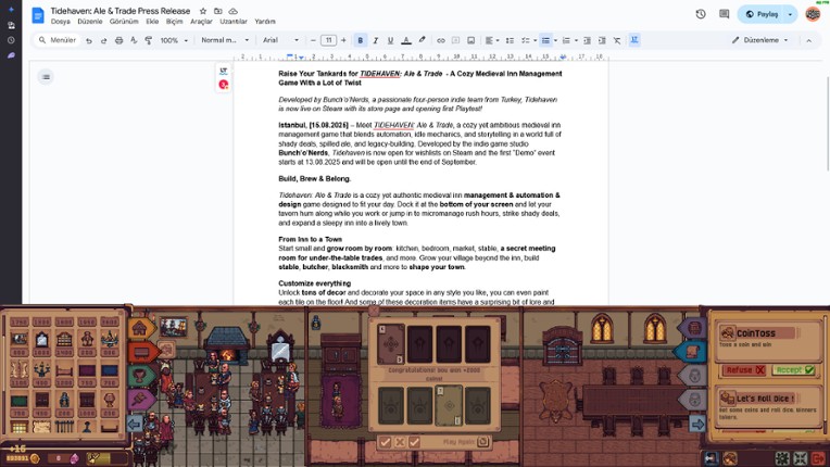 Tidehaven: Ale & Trade screenshot
