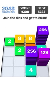 2048 Stack 3D Image