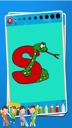 ABC Coloring and Cartoon Animal Alphabet screenshot