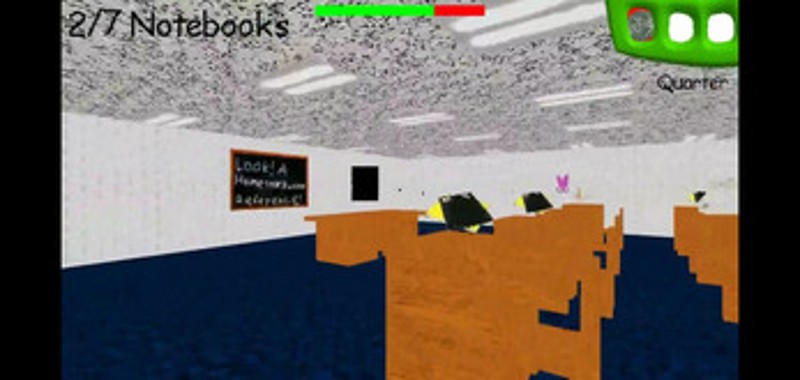 Baldi loves cats Image