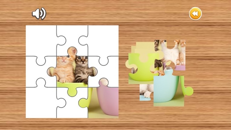 Cat Jigsaw Puzzles HD - Easy Jigsaw Puzzles Games for Kids Free screenshot