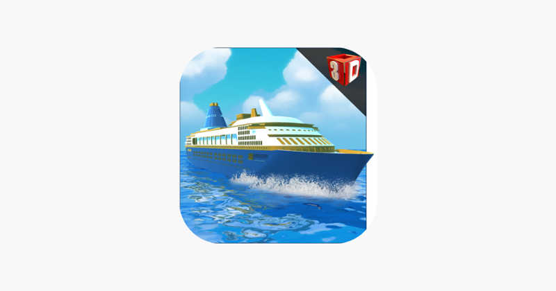 Cruise Ship Simulator 3D – Sail mega boat on sea to pick &amp; drop passengers from Island Image