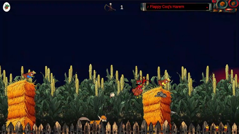 Flappy Coq - The 2D Rooster Simulator Game screenshot