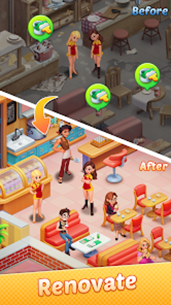 Gossip Girls Restaurant-Merge screenshot