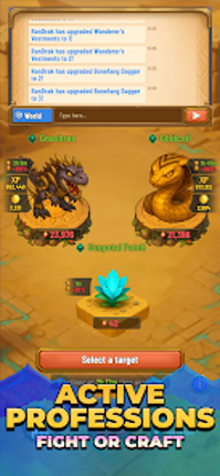 Rangard — Idle MMORPG screenshot