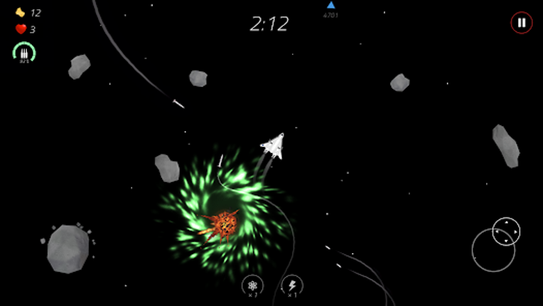 2 Minutes in Space: Missiles! screenshot