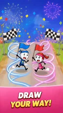 Draw One Line:Mini Games screenshot