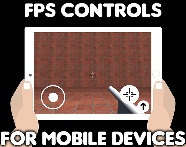 Games like FPS Controls for mobile devices - Unity Source Code