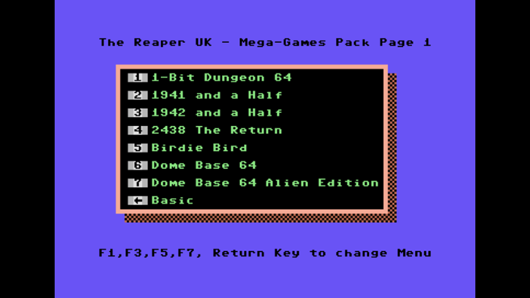 Reapers Mega Cartridge Image C64 - 25 Games Game Cover