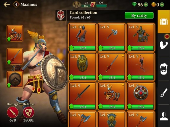 Gladiator Glory: Bloody Arena screenshot