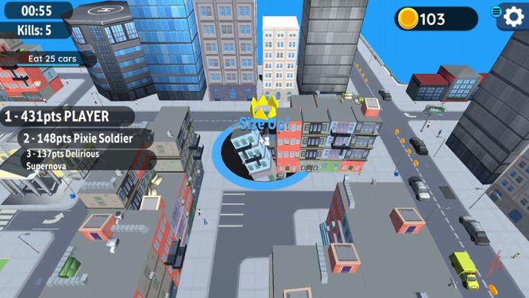 Hole io & Mob Control screenshot