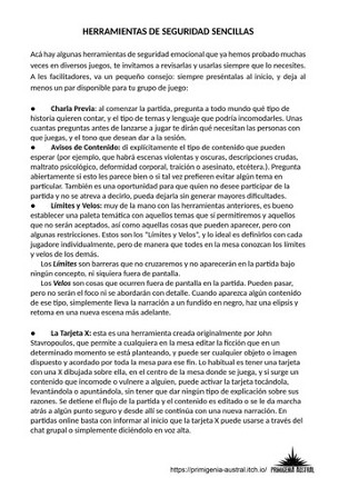 Kit de Herramientas de Seguridad y Confort-PrimigeniaAustral screenshot