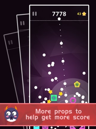 Pinball vs Block!Falling Balls screenshot