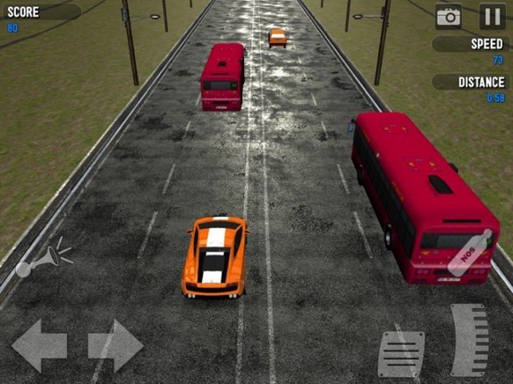 Racing Traffic Car Tubor screenshot