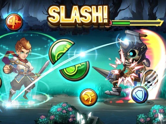 Slash Saga - Swipe Action Card RPG screenshot