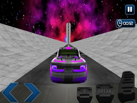 Spooky Man Car Stunt On Sky screenshot