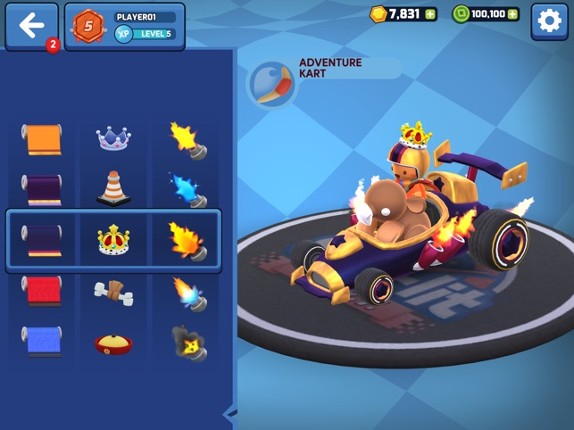 Starlit Kart Racing Image