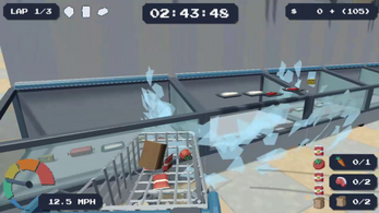 Super Marketcart Grocery Rush Deluxe Image