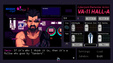 VA-11 Hall-A: Cyberpunk Bartender Action Image