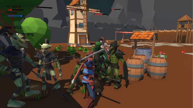 Village in the Mountain Image
